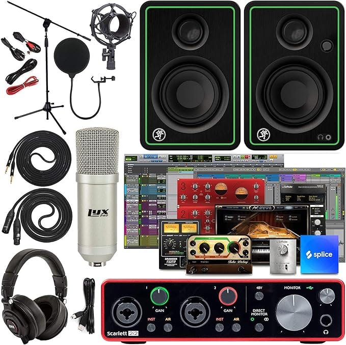 Studio Recording Equipment